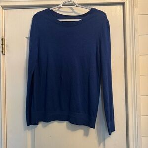Banana Republic blue forever sweater medium
